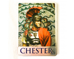 Metallic Chester Roman Magnet