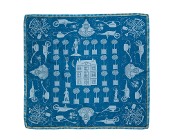Manor Garden silk scarf - online exclusive