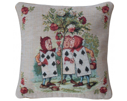 Alice in Wonderland- Gardeners Cushion Cover