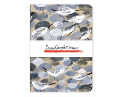 Sarah Campbell Sand Pipers A5 Notebook