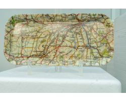 S&D Route Map Sandwich Tray