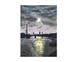 Sunburst greetings card