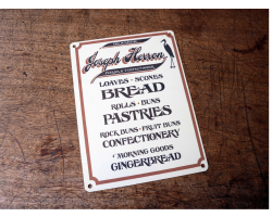 Bakery Enamel Sign