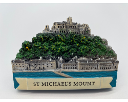 St Michael's Mount Resin Magnet