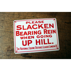 1900s Bearing Rein Enamel Sign