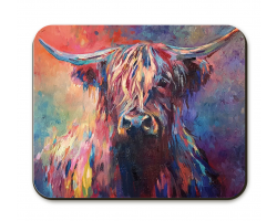 Highland Cow Placemat by Sue Gardner