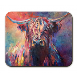 Highland Cow Placemat by Sue Gardner