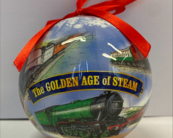 The Golden Age of Steam Christmas Bauble