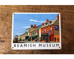 1900s Town Enamel Sign