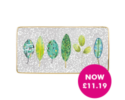 Designers Guild Tulsi Leaves Porcelain Tray