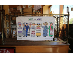 Alison Gardiner - Votes for Women Tea Towel