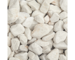 10 bags of White Pebbles 20-40mm