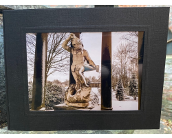 Winter Hercules in the Temple 7" x 5" Print with Mount