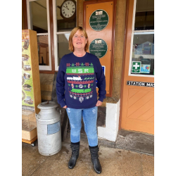 WSR Christmas Jumper Navy