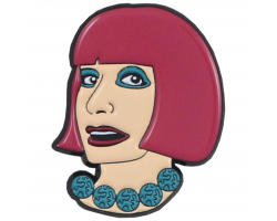 Zandra enamel pin badge