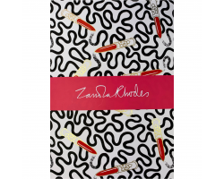 Zandra Rhodes Lipstick Wiggle A5 notebook